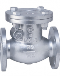 Van một chiều bằng thép mặt bích van mot chieu bang thep mat bich